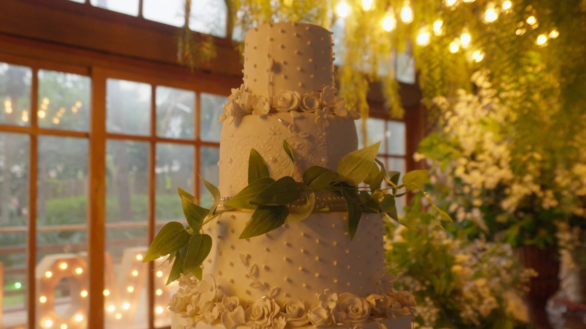 Preparação da noiva Camila para o casamento religioso